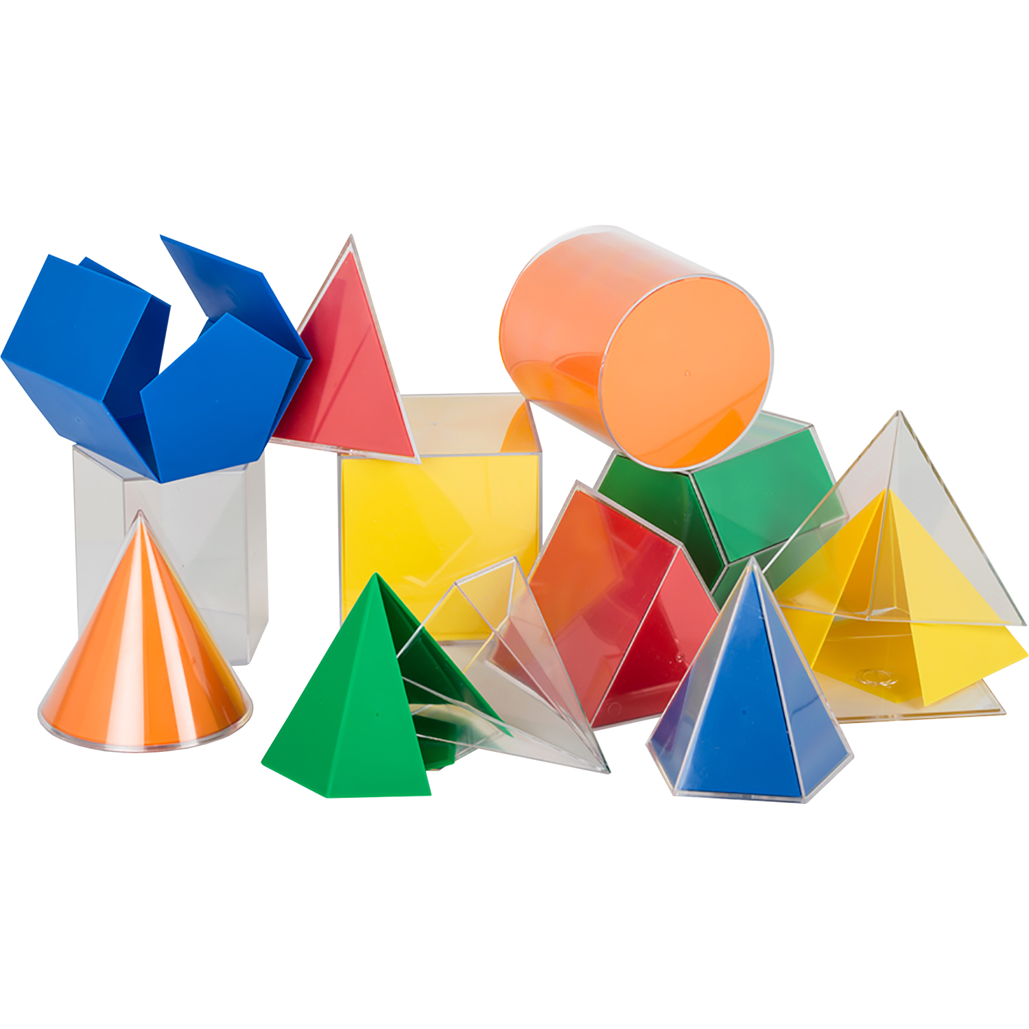 Geometric Solids With Folding Nets