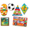 assorted shape puzzles
