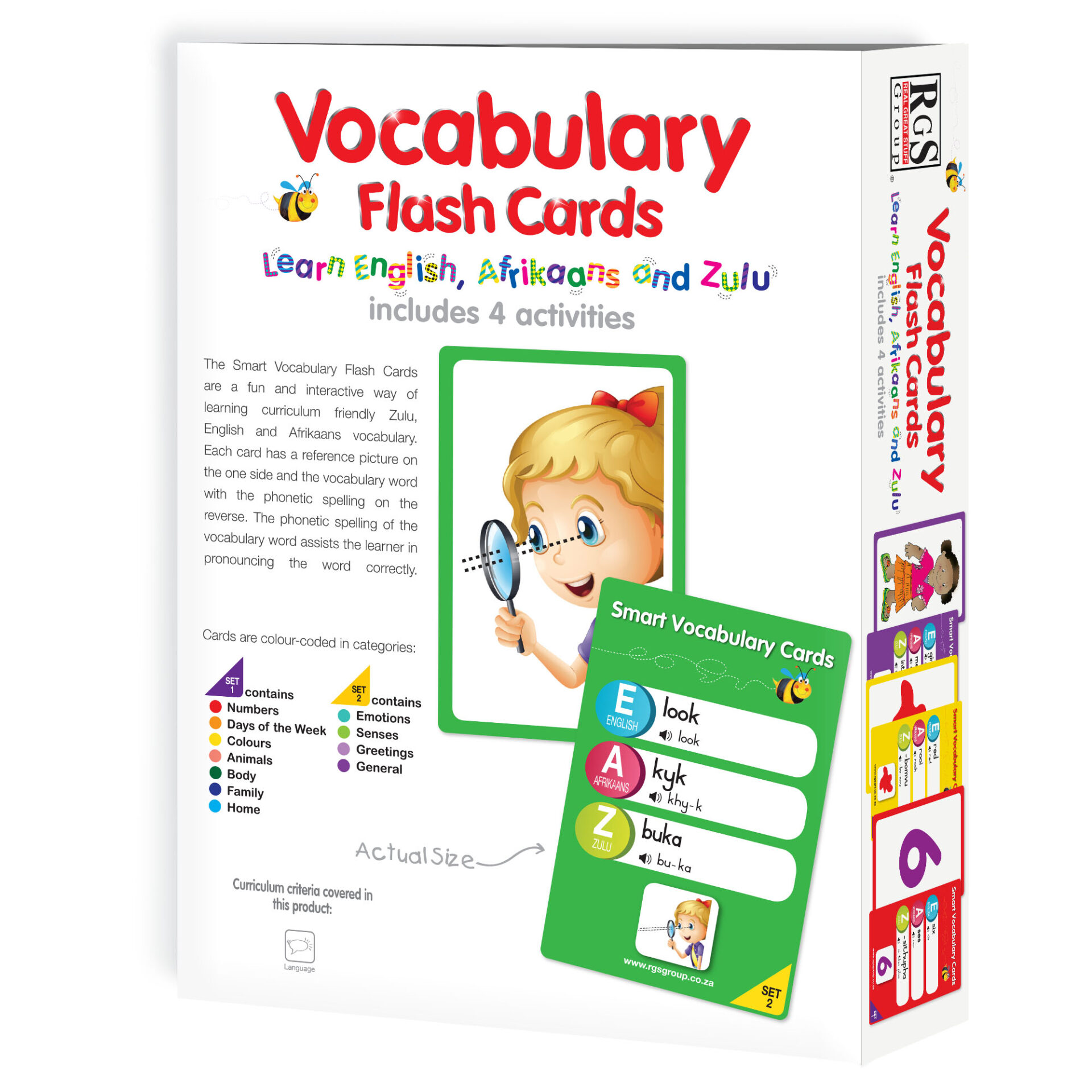 Vocabulary Flash Cards RGS Group