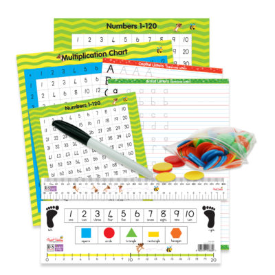 pack containing essentials for grades 0-3