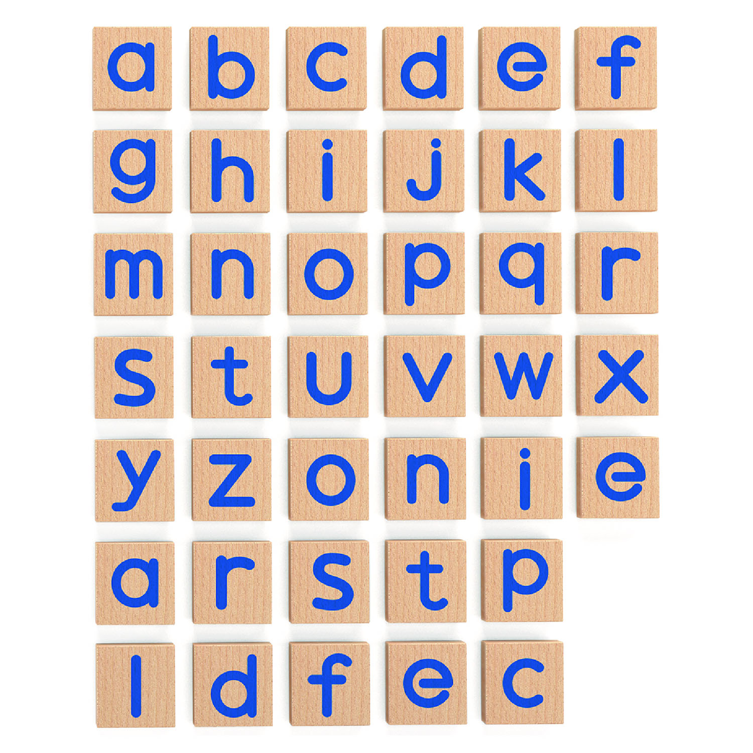 Dry Erase Board Letter Tiles