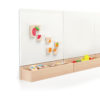 Viga magnetic puzzles, magnetic white board and trays