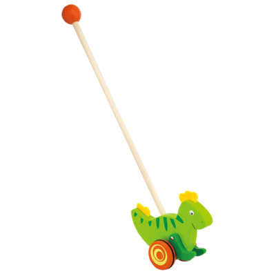 viga push toy with moving dinosaur