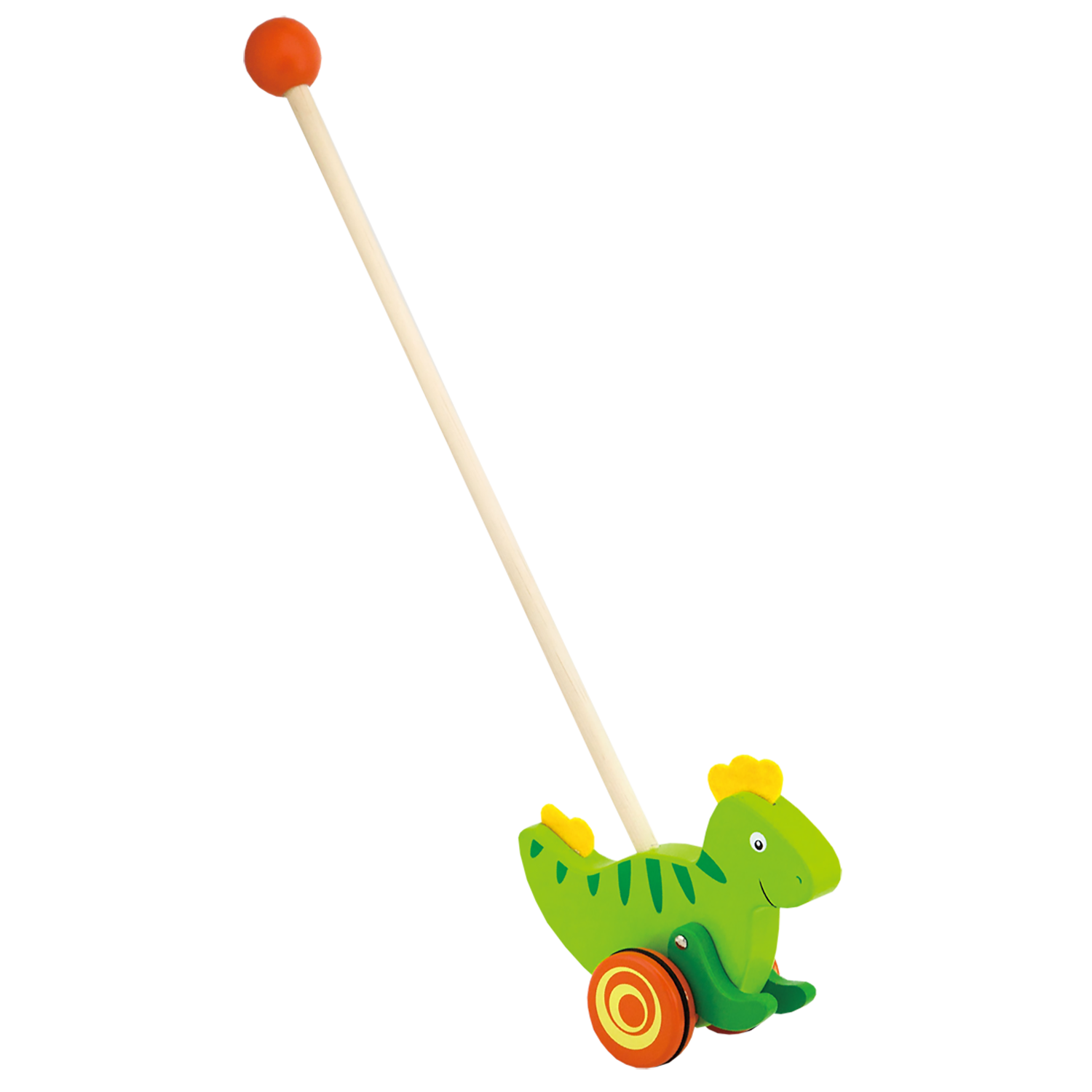 viga push toy with moving dinosaur