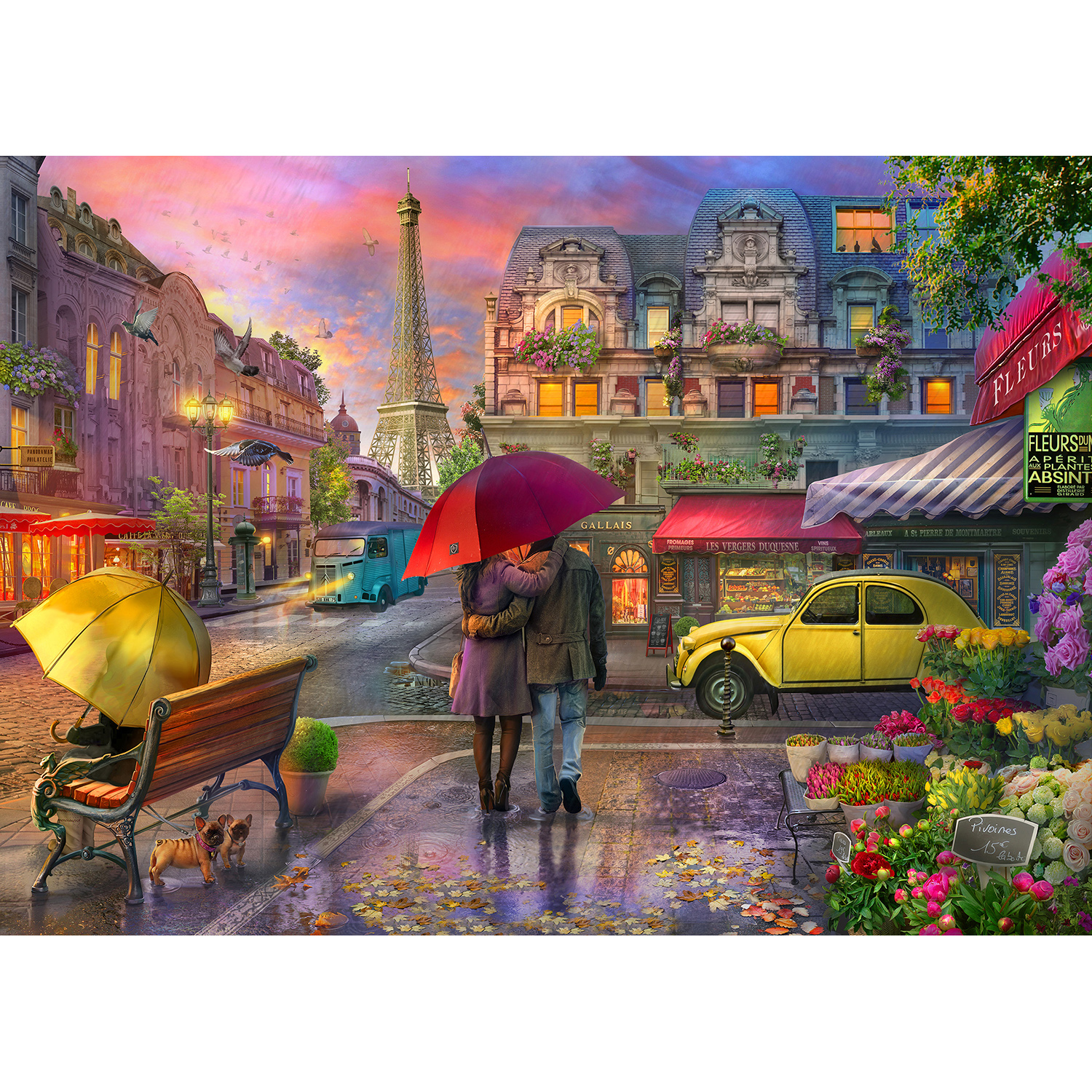 Rue des Rosiers, a traditional puzzle - Stave Puzzles
