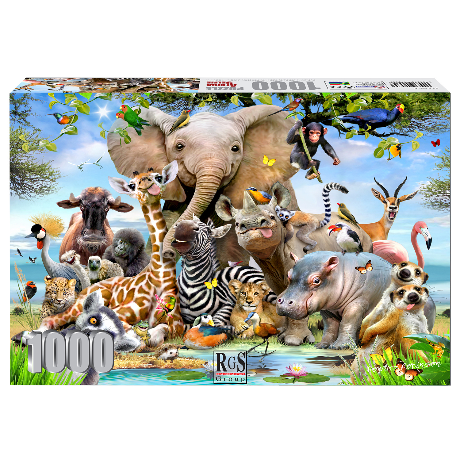 Africa Selfie 1000pc | RGS Group Africa Selfie 1000pc | RGS Group