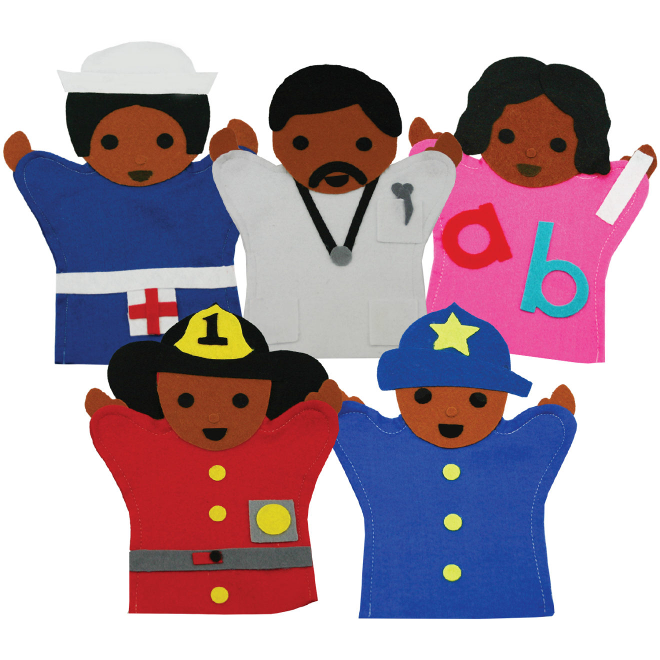 Hand Puppets Occupations RGS Group