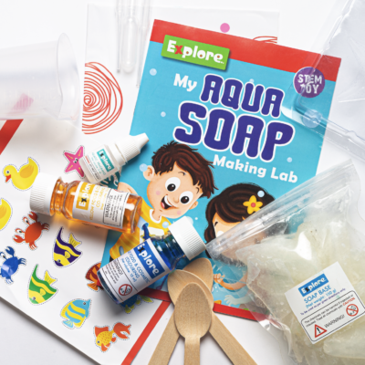 My aqua soap lab STEM kit