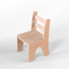 sturdy wooden children's chair