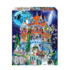 80pc puzzle Draculas castle is haunted and filled with starnge people