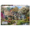1500pc puzzle of an old Victorian Cottage i the countryside