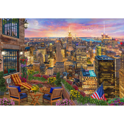 2000pc puzzle New York City view by Night
