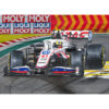 1500pc puzzle of formula one car speeding down the racetrack at Hockenheim