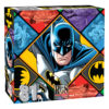 box containing 81 pc puzzle of Batman in his suit, bat signal and villans
