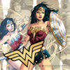 81pc puzzle of DC's Wonder Woman and her many faces
