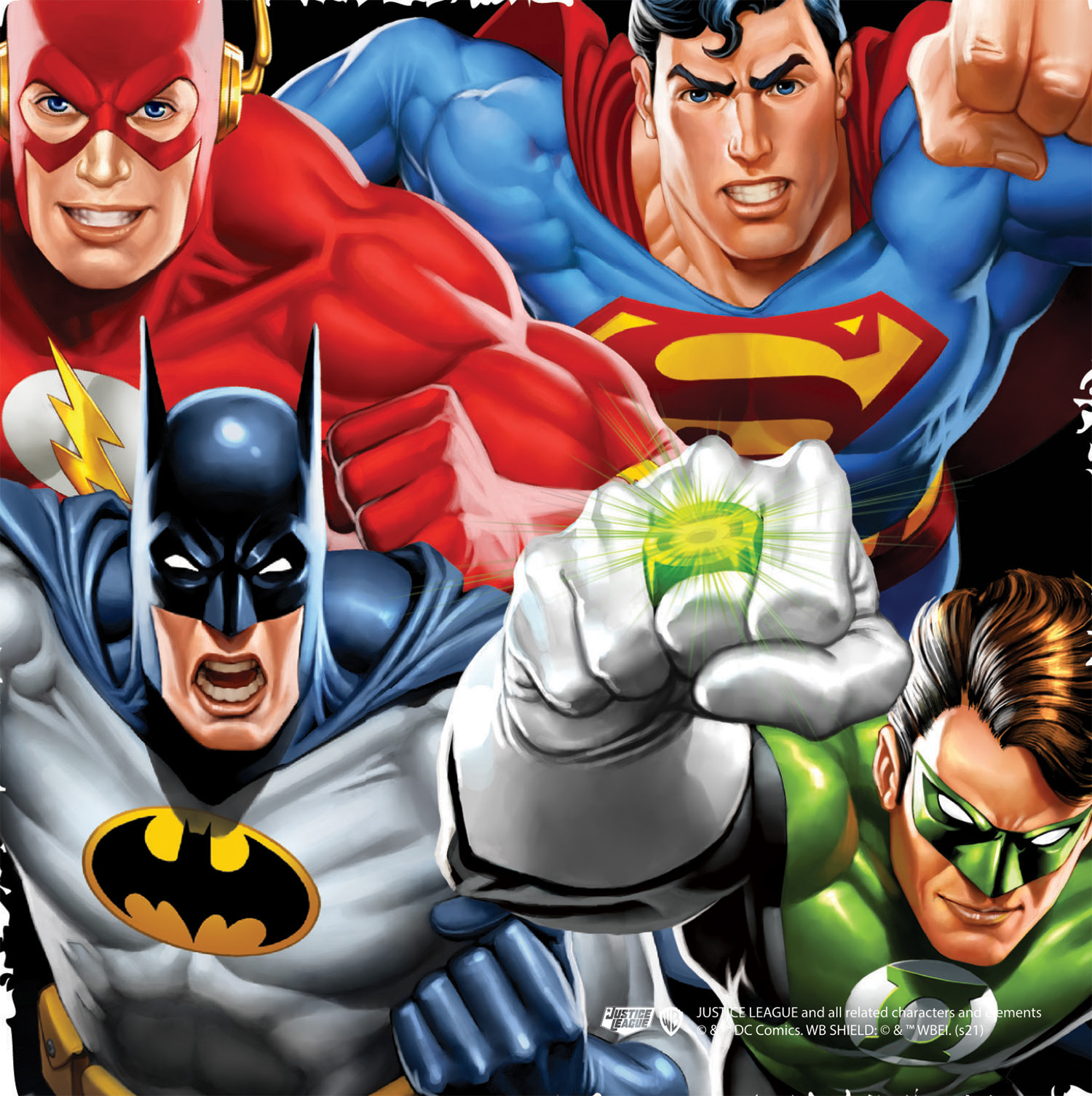 81pc puzzle of justice league super heros