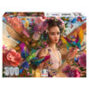 box containing 300pc puzzle of fairy princess surrounded by birds and flowers