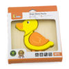 Viga wooden puzzle with 4 piece chunky duck puzzle
