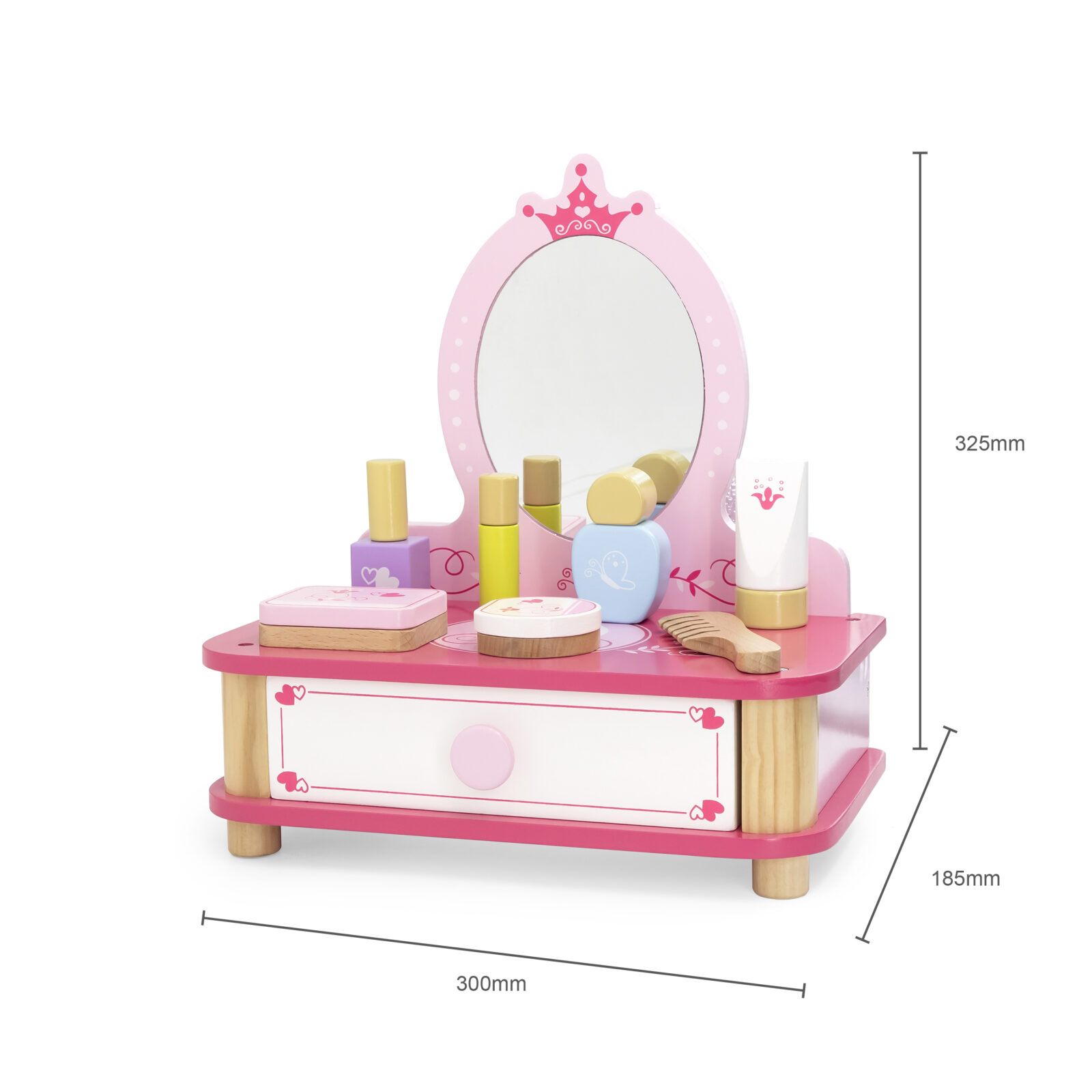 dressing table dimensions