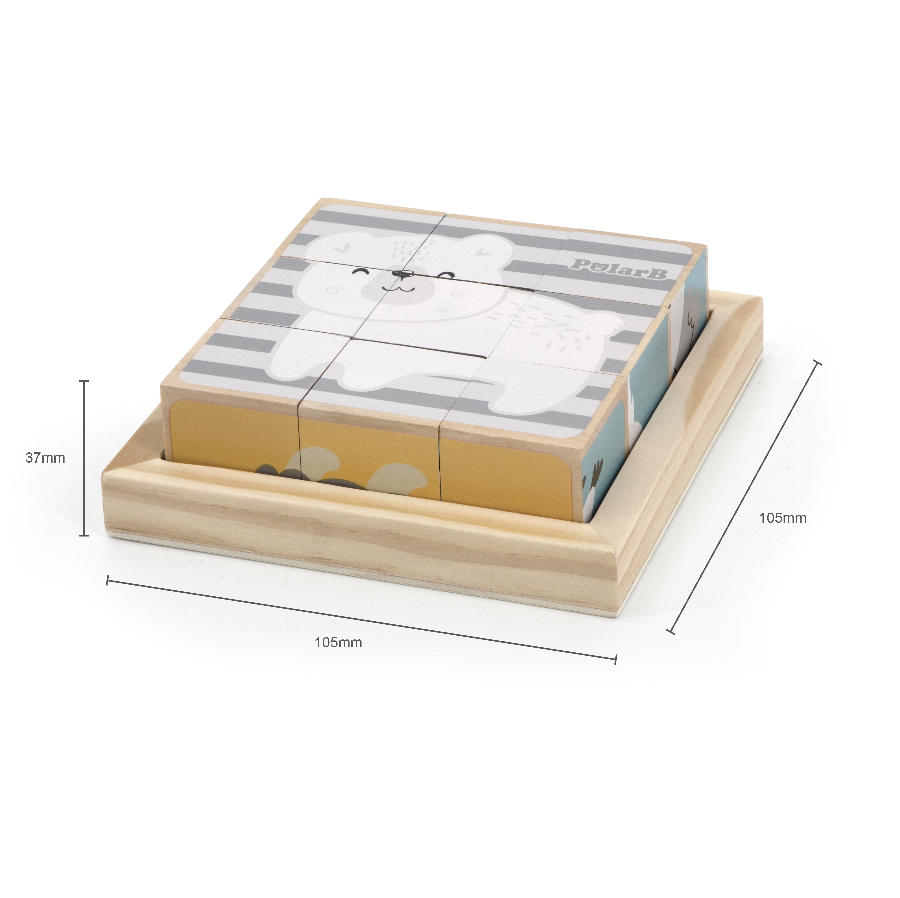 wooden block puzzle dimensions