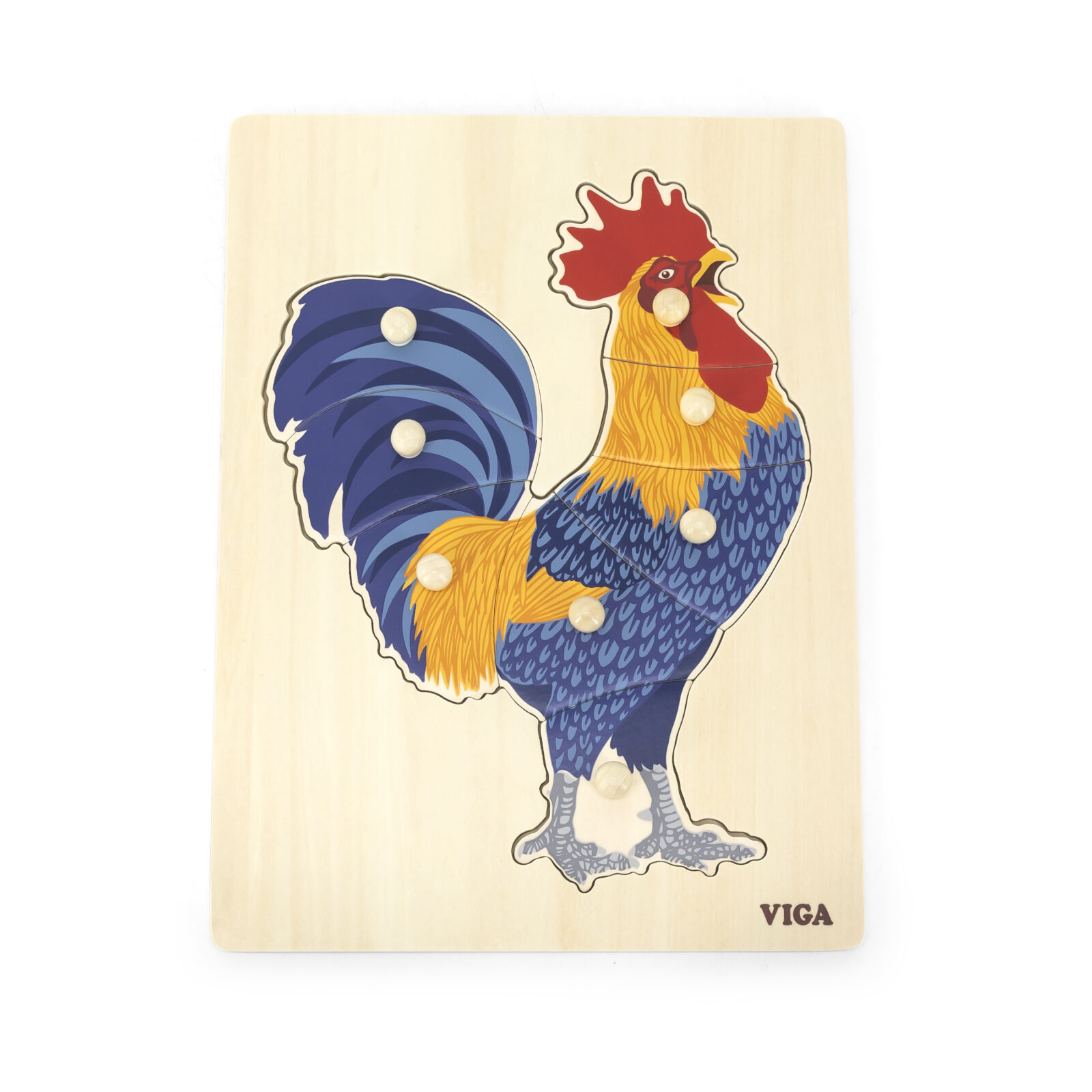 Montessori Puzzle Rooster