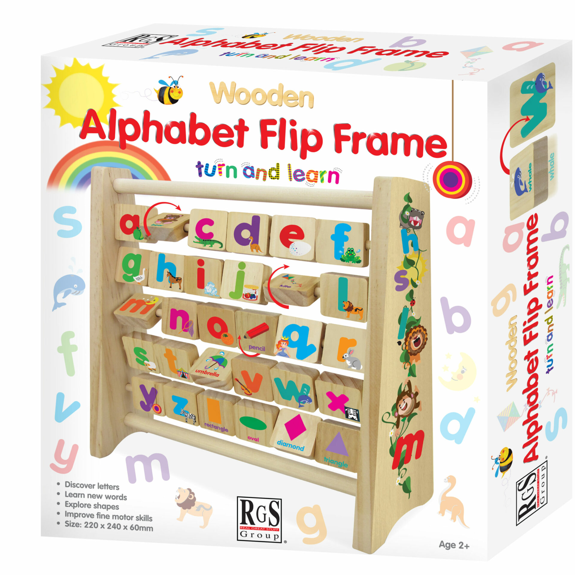 Alphabet Flip Frame RGS Group