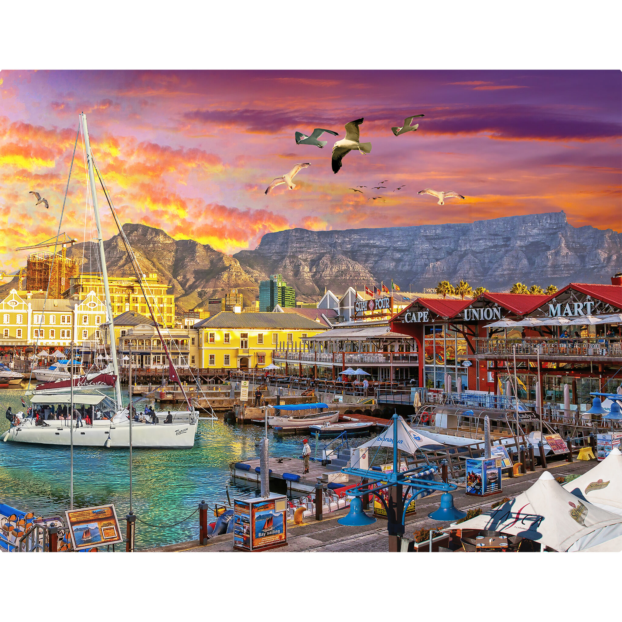 Cape Town Laser Crafted Widget Puzzle 450pc RGS Group