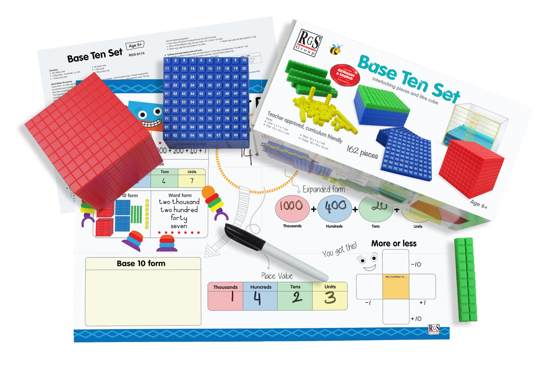 Base Ten Set 122pc RGS Group