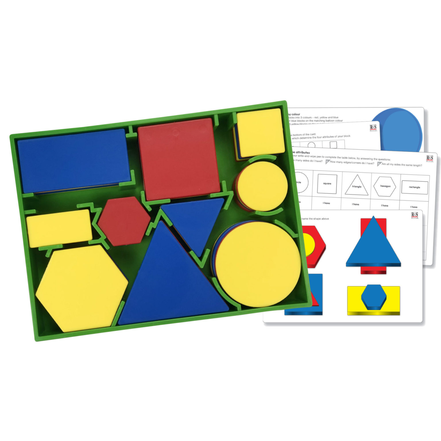 Attribute Blocks Math Pattern Logic Attribute Blocks early maths pack – RGS Group