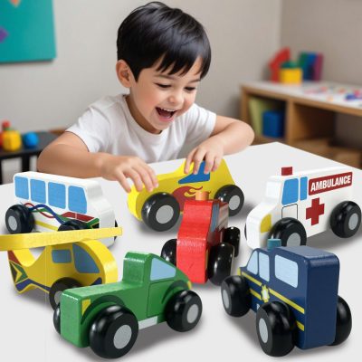 Wooden Fire Engine