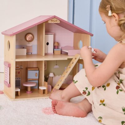 PolarB Wooden Dollhouse