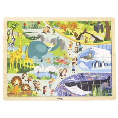 Zoo Puzzle 48pc