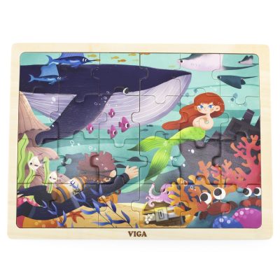 Wooden Puzzle Sea Secret 24pc