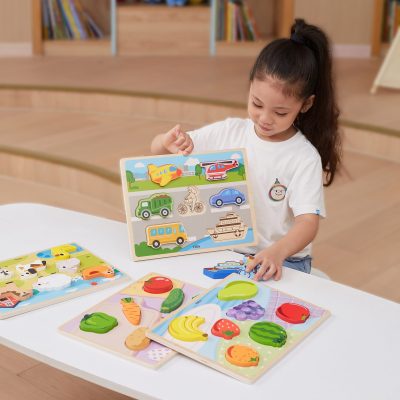 Chunky Puzzle Transportation 7pc