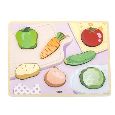 Chunky Puzzle Vegetables 7pc