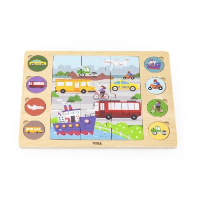 Find & Match Puzzle Transport