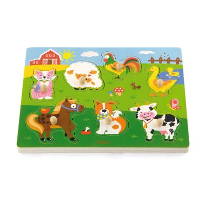 Sound Puzzle Farm Animals 7pc