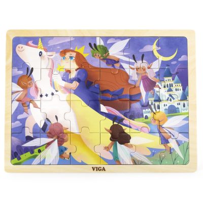 Wooden Puzzle Fairy Tale 24pc