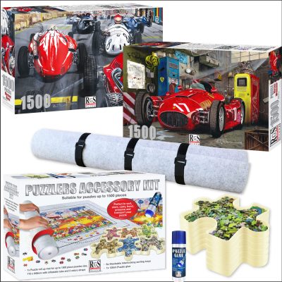 Vintage Cars Puzzle Pack