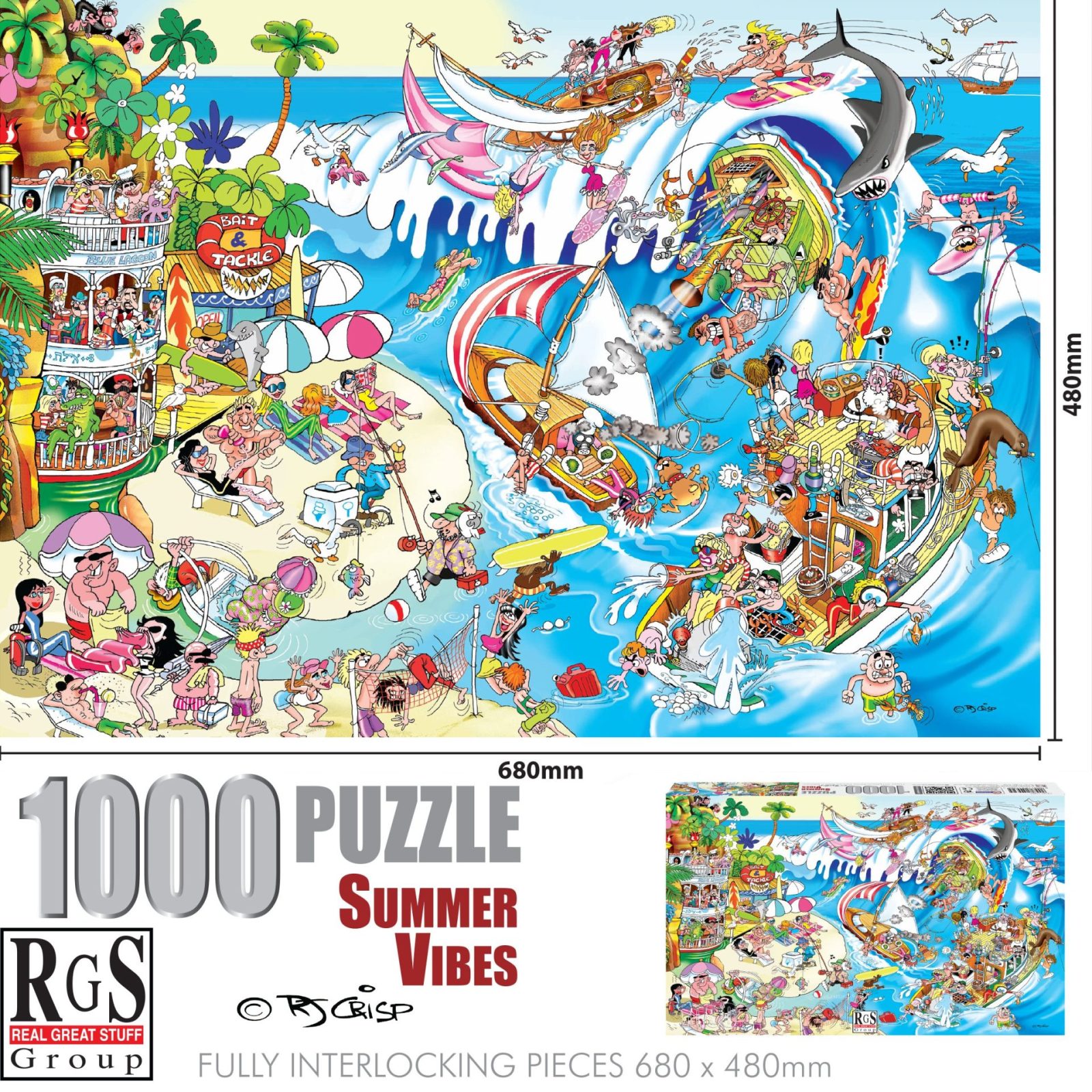 Summer Vibes 1000pc – RGS Group