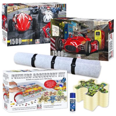 Vintage Cars Puzzle Pack