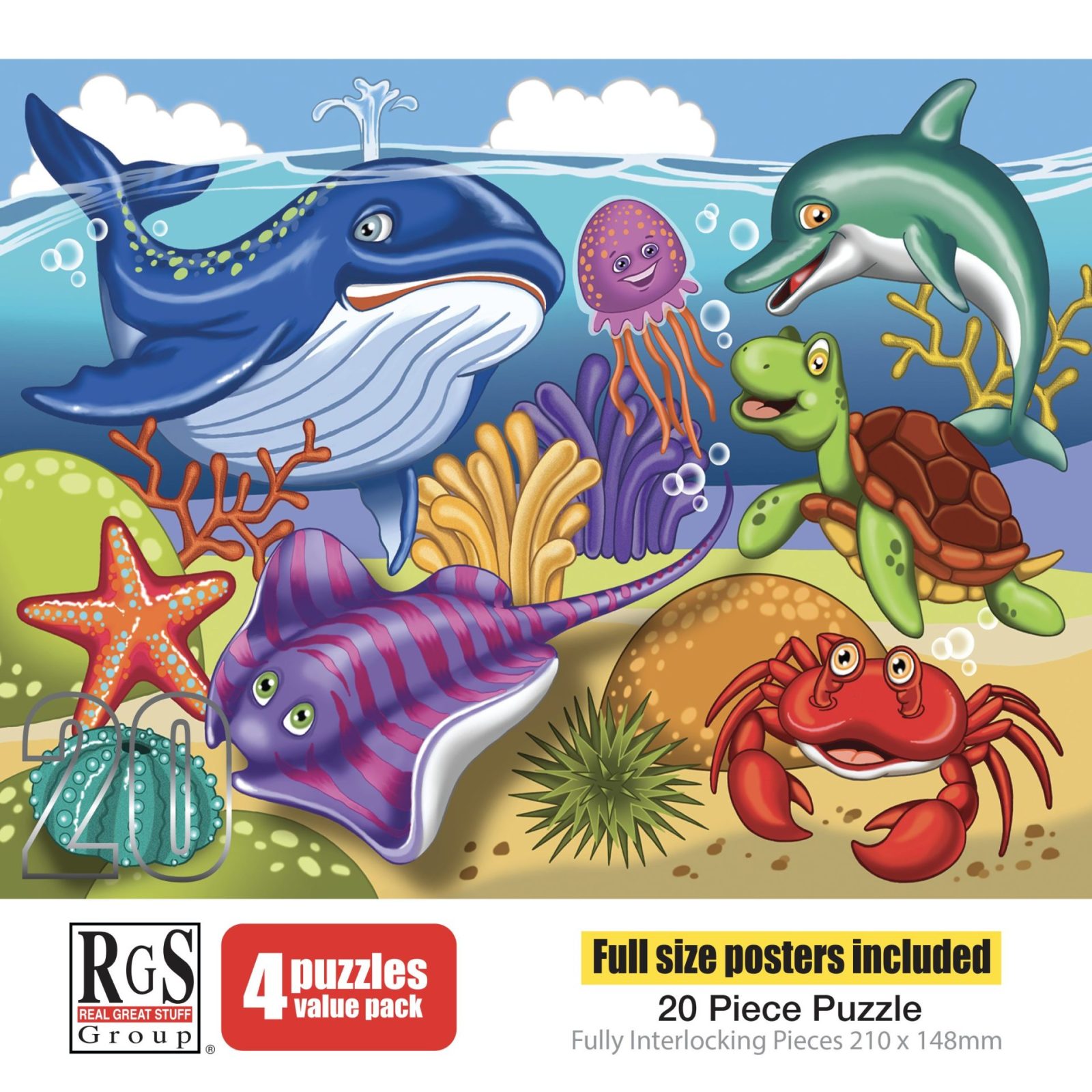 The Blue Planet 4 Puzzles Value Pack – RGS Group
