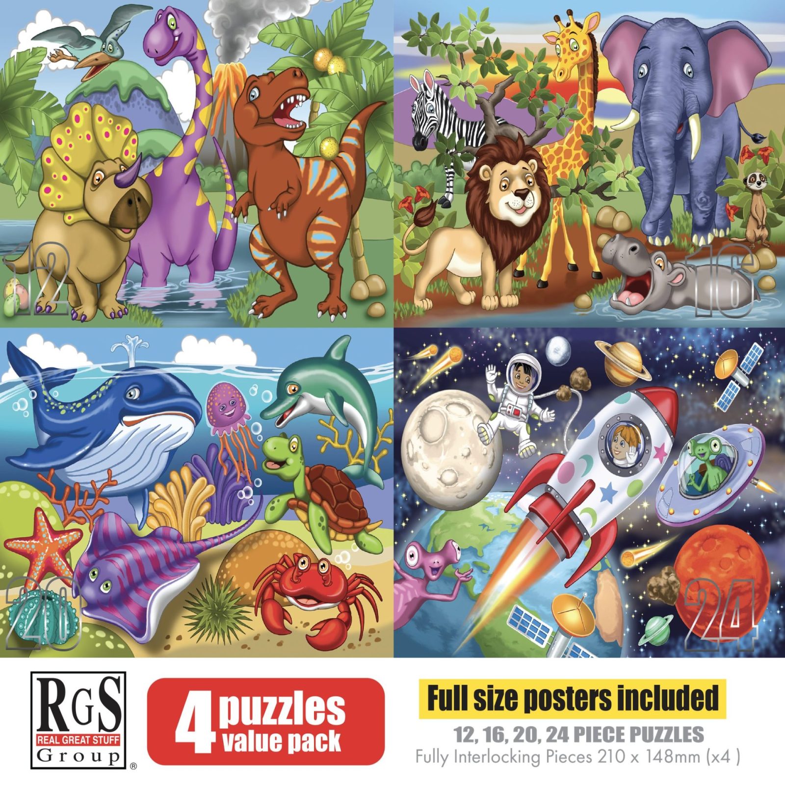 The Blue Planet 4 Puzzles Value Pack – RGS Group