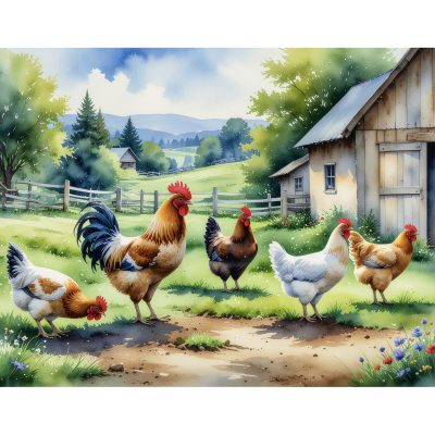 Chicken Coop 24pc
