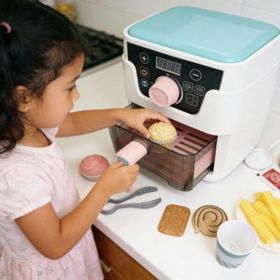 Air Fryer with Light & Sound