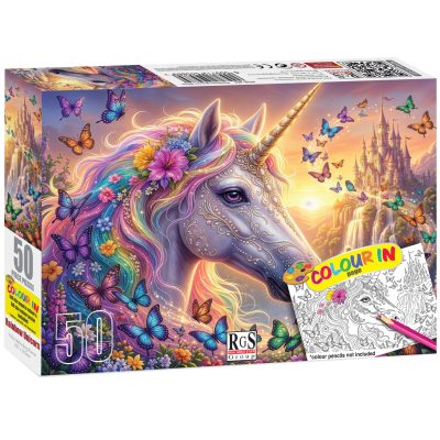 Rainbow Unicorn 50pc
