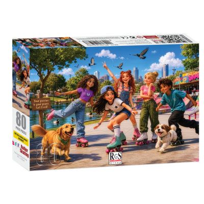 BFF Roller Skating 80pc