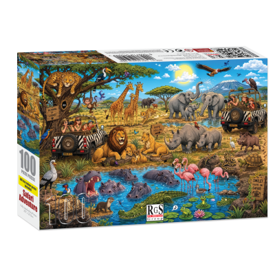 Safari Adventure 100pc