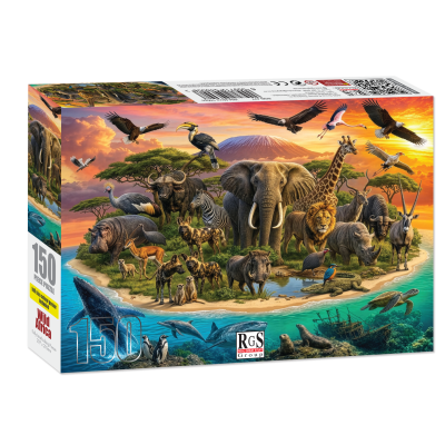 Wild Africa 150pc