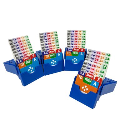 Bridge Biding Box Set 4pc